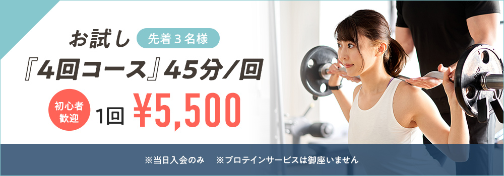 お試し『4回コース』
