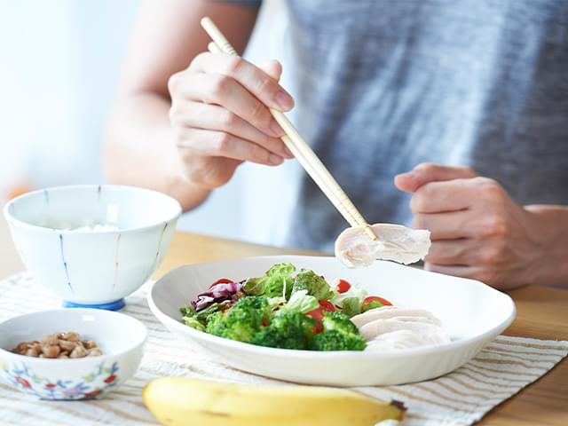 ライフスタイルに合わせた食事